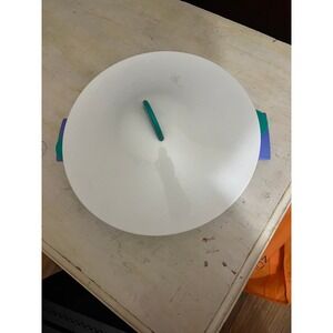 Tupperware Microwave Steamer Microwave Cooker‎ Steamer with Lid Teal Purple